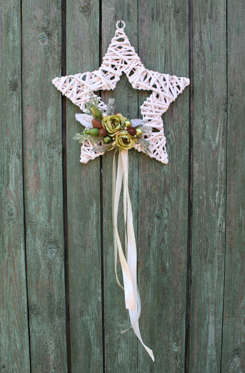 Vánoční hvězda do zelena — foto 3