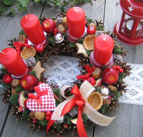 Adventní věnec tradičně — foto 5
