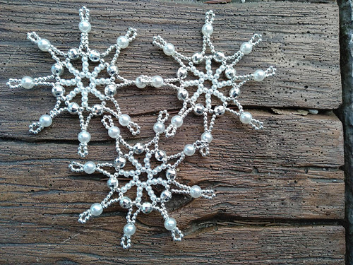 Perličková hvězdička 7,5 cm — foto 2