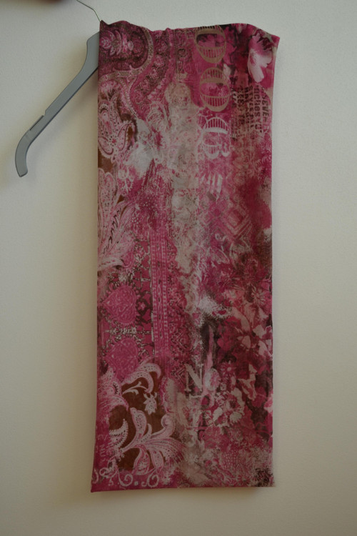 Nákrčník "violet paisley" — foto 2