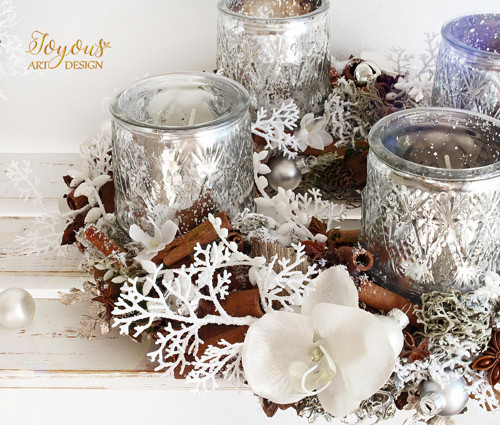 Luxusní adventní věnec — foto 3
