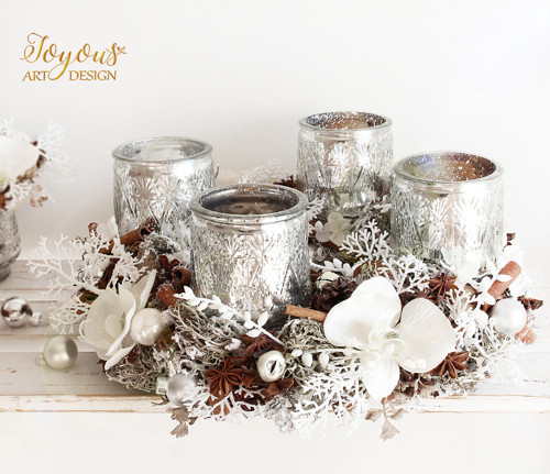 Luxusní adventní věnec — foto 2