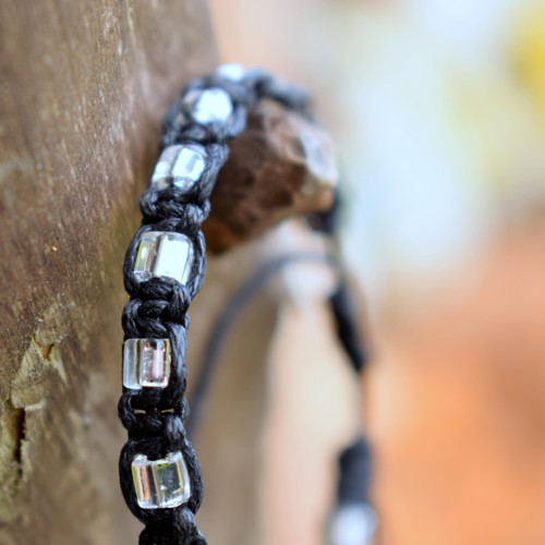Shamballa na třpytu - náramek... — foto 4