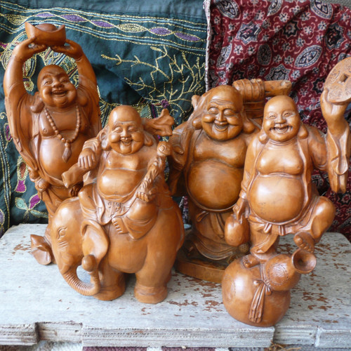 Buddha Bohatství S Ingotem — foto 6