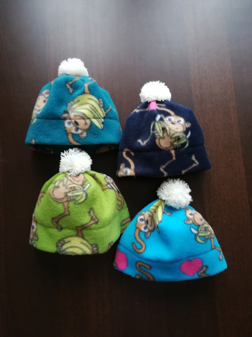 Dětské fleece tepláčky "Opičky" vel. 80 — foto 2