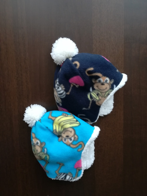 Dětské fleece tepláčky "Opičky" vel. 80 — foto 3