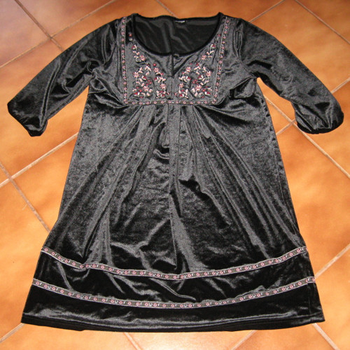 Sametová tunika nadčasová 13315 — foto 3
