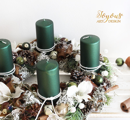 Voňavý adventní věnec — foto 4