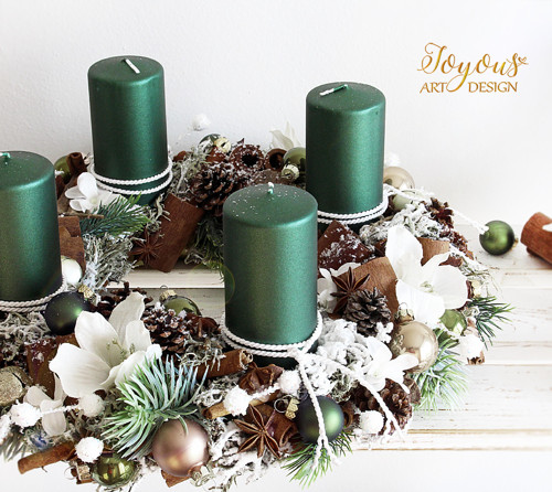 Voňavý adventní věnec — foto 2