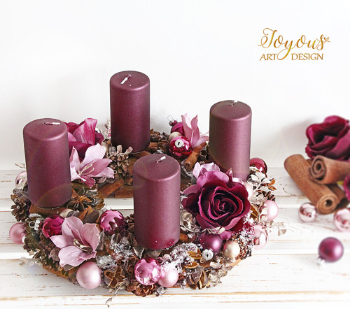Voňavý adventní věnec — foto 2