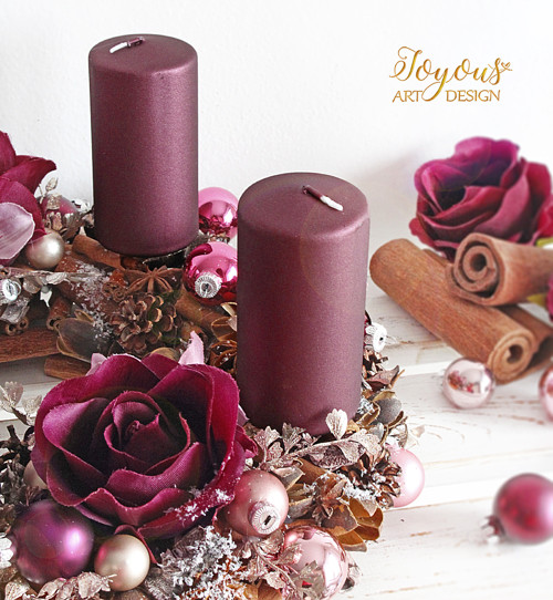 Voňavý adventní věnec — foto 3