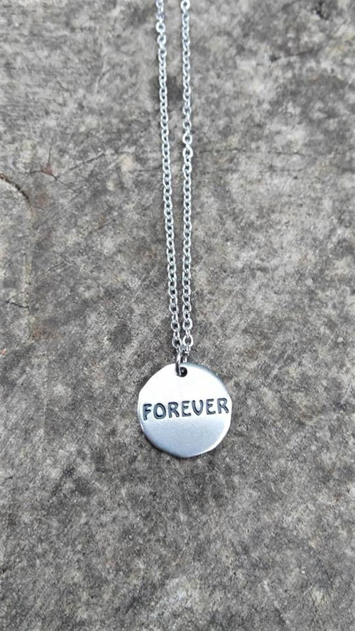 Ocelový náhrdelník*FOREVER*navždy — foto 4