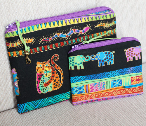 Set taštiček č.1- desing Laurel Burch — foto 2