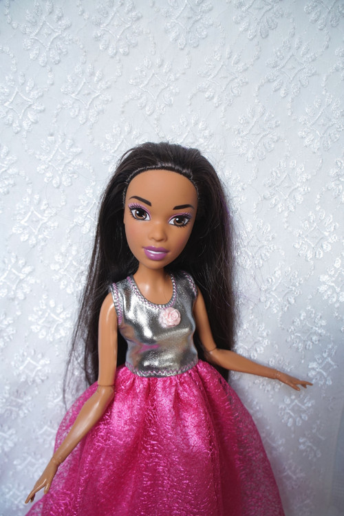 Plesové šatičky - vysoká Barbie 43 cm — foto 3