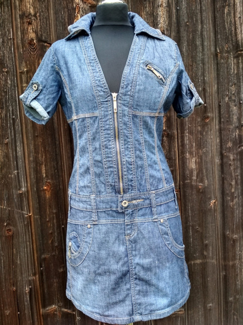 Denim šatky - váška — foto 4