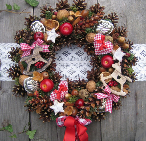 Adventní věnec s koníky — foto 3