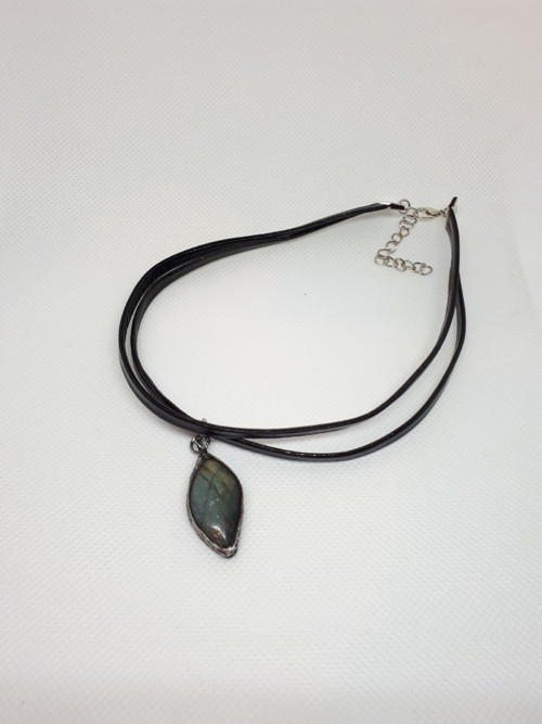 Choker s labradoritem — foto 5
