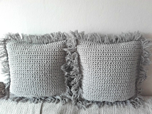 Vankúš svetlosedy BOHO scandinavian — foto 3