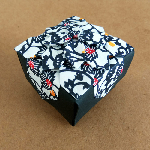 Origami krabička II - květy — foto 3