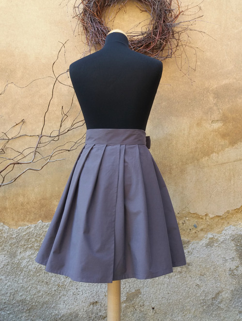Šedofialová Elegantní Xs - S — foto 2