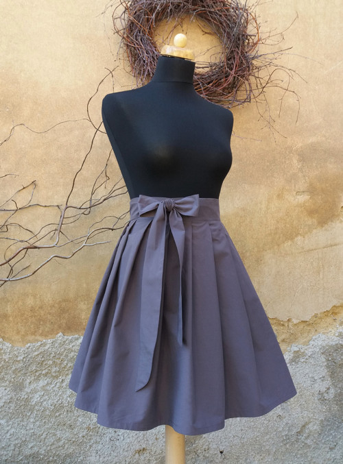 Šedofialová Elegantní Xs - S — foto 3