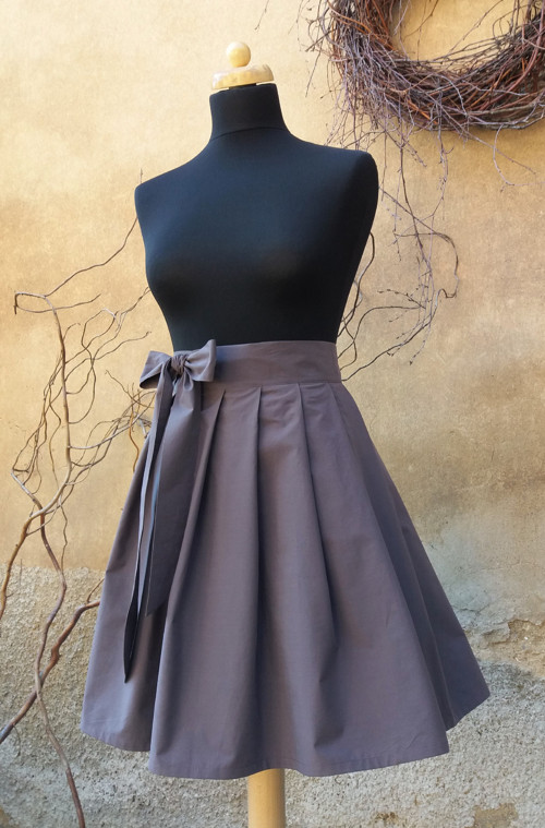 Šedofialová Elegantní Xs - S — foto 4