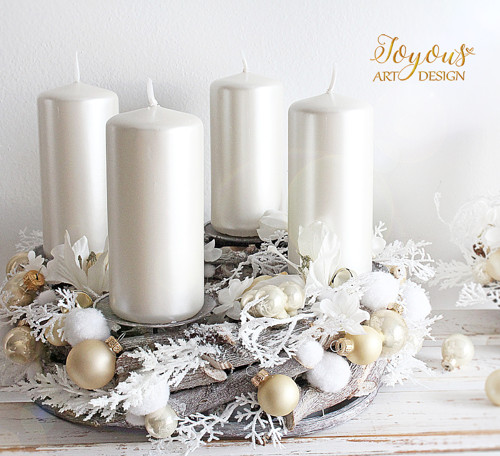Luxusní adventní věnec — foto 5