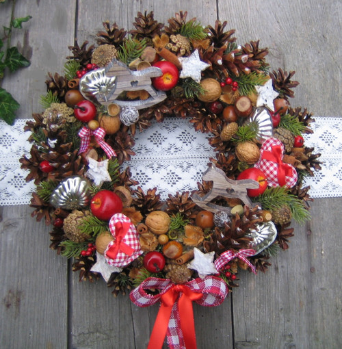 Adventní věnec s koníky — foto 2