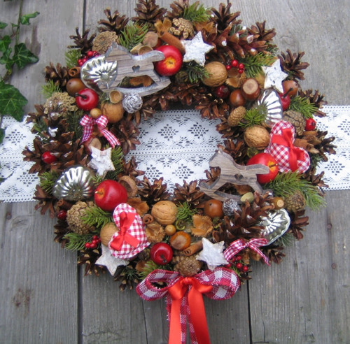 Adventní věnec s koníky — foto 4