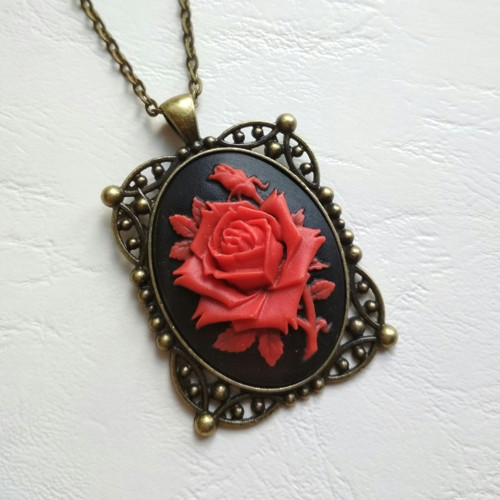 Kamej s růží — foto 2