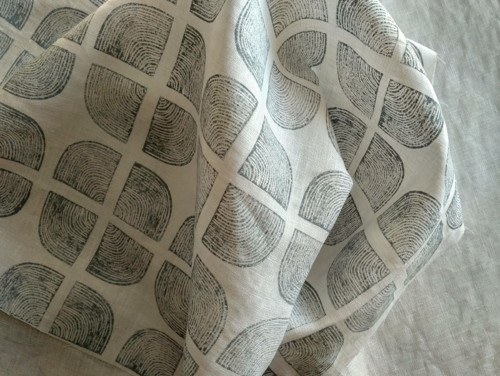 Lněný panel obloučky — foto 2