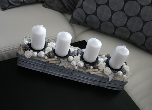 Adventní štola v bílé — foto 3
