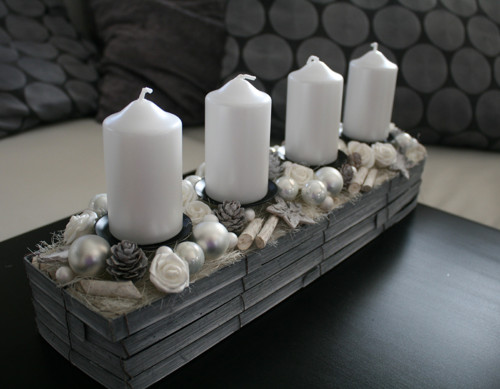 Adventní štola v bílé — foto 5