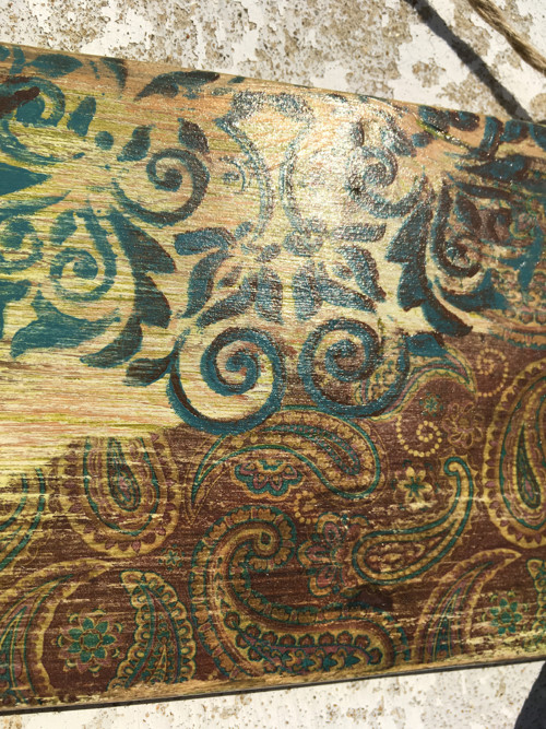 Dřevěná uvítací tabulka — foto 6