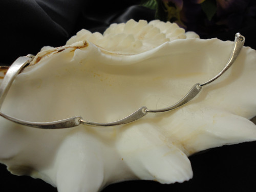 Stříbrný náhrdelník z článků — foto 5