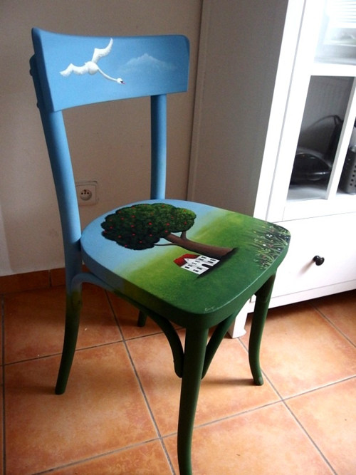 Posezení na jabloni — foto 3
