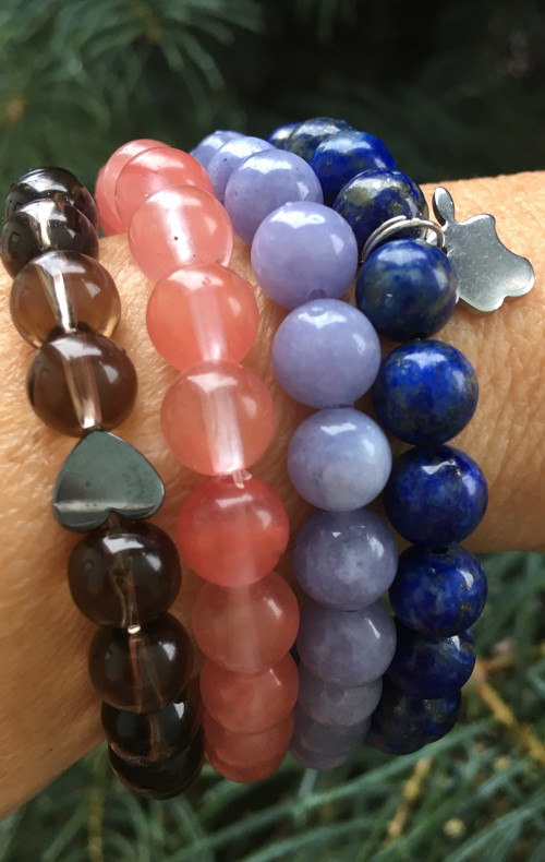 Náramek z lapis lazuli — foto 2