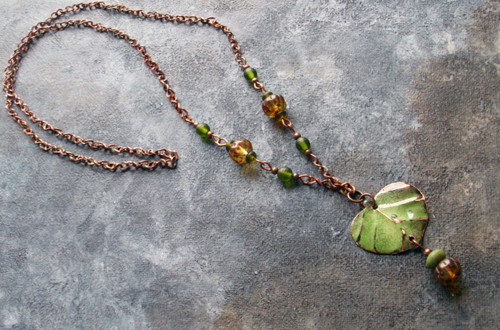Náhrdelník z mědi — foto 2