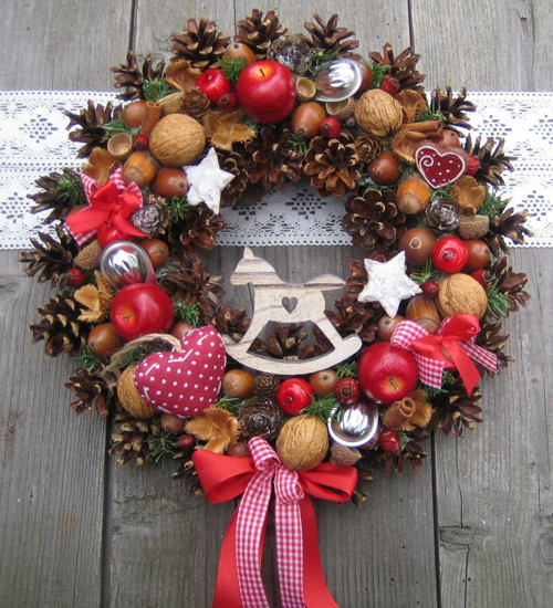 Adventní věnec s koníkem — foto 2