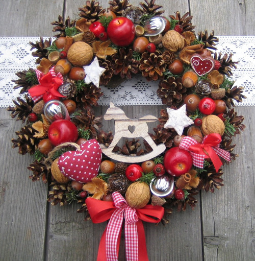 Adventní věnec s koníkem — foto 3