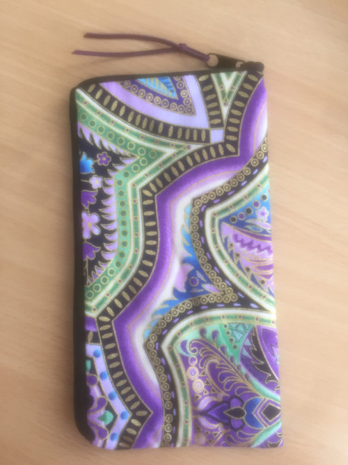 Obal na mobil - fialkový — foto 2