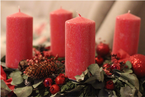 Adventní eukalyptový věnec 2 — foto 3
