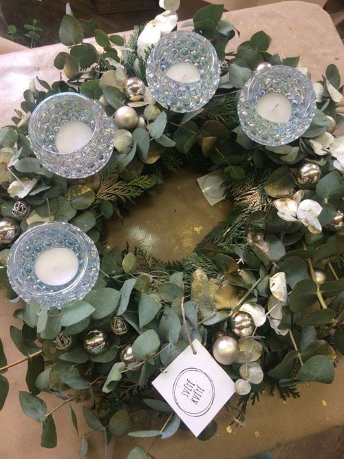 Adventní eukalyptový věnec 3 — foto 3