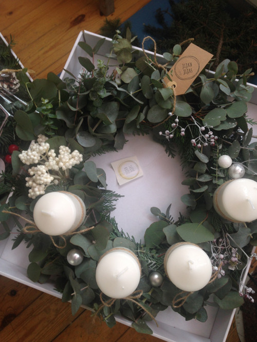 Adventní eukalyptový věnec 3 — foto 3