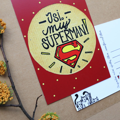 Pohlednice-Jsi můj superman! — foto 2