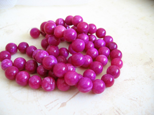 Jadeit (Nefrit) 8mm, 12ks — foto 2