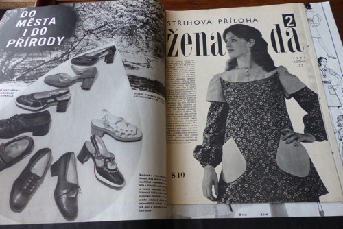 Časopis Žena a móda, číslo 2/1973, střihy! — foto 2