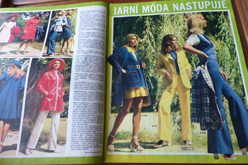 Časopis Žena a móda, číslo 2/1973, střihy! — foto 6