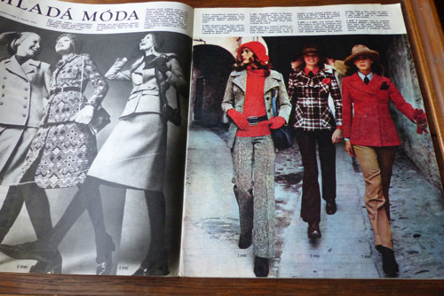 Časopis Žena a móda, číslo 3/1972, střihy! — foto 3