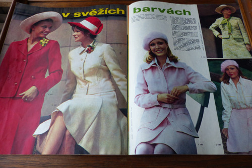 Časopis Žena a móda, číslo 8/1973, střihy! — foto 5